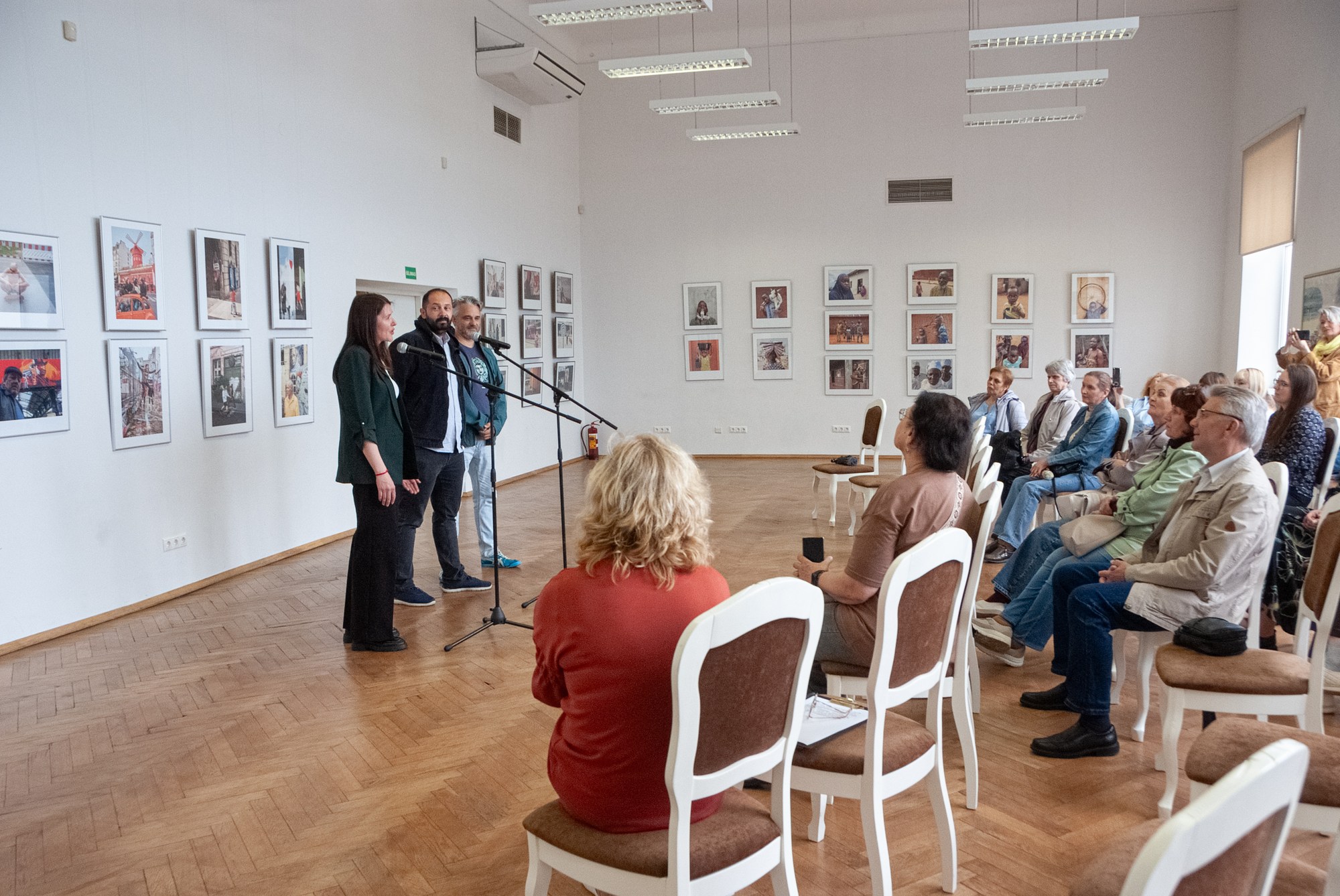 Opening of the exhibitions at Zarasai Public Library